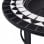 VidaXL Brasero con Mosaico de Cerámica 68cm Negro/Blanco
