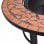 VidaXL Brasero con Mosaico de Cerámica 68cm Terracota