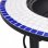 VidaXL Brasero con Mosaico de Cerámica 68cm Azul/Blanco