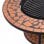 VidaXL Mesita de Mosaico Cerámica con Brasero 68cm Terracota