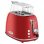 ProfiCook TA 1193 Retro Tostadora 2 Rebanadas 815W Roja
