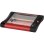 Tostapane piatto Sogo TOS-SS-5317 2 fette 300 W Scongelamento Riscaldamento Nero Rosso
