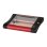 Tostapane piatto Sogo TOS-SS-5317 2 fette 300 W Scongelamento Riscaldamento Nero Rosso