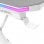 Mars Gaming MGD140 RGB Mesa Gaming 140x60cm Blanca