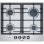 Bosch Serie 6 PCP6A5B90 Placa a Gás 4 Zonas Inox