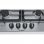 Bosch Serie 6 PCP6A5B90 Placa a Gás 4 Zonas Inox