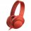 Sony h.ear on MDR-100AAP Auriculares con Micrófono Rojos