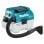 Aspirador sem Fio Makita DVC750LZX1 55W Filtro HEPA Capacidade 7,5L
