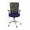 Sedia da ufficio ergonomica blu Piqueras y Crespo Minaya
