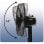 Honeywell HSF600BE4 Ventilador de Pie 40W Negro