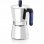 Monix Induction Express Cafetera Italiana de Aluminio 9 Tazas Plata
