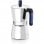 Monix Induction Express Cafetera Italiana de Aluminio 6 Tazas Plata