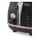 Grille-pain vintage DeLonghi CTOV 2103 2 fentes 900 W 6 niveaux Réchauffage Décongélation Noir