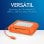 LaCie Rugged Boss SSD 1TB USB-C/USB 3.1 Naranja