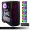 BitFenix ENSO Mesh ARGB Vetro temperato USB 3.0 Nero