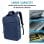 Donkey PC Mochila para Portátil hasta 15.6" Azul
