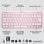 Logitech MX Keys Mini tastiera wireless Bluetooth rosa