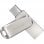 SanDisk Ultra Dual Drive Luxe USB-Stick 256 GB USB Type-A / USB Type-C 3.2 Gen 1 (3.1 Gen 1) Edelstahl