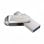 SanDisk Ultra Dual Drive Luxe USB-Stick 256 GB USB Type-A / USB Type-C 3.2 Gen 1 (3.1 Gen 1) Edelstahl