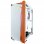 Azza Apollo 430 Cristal Templado USB 3.0 Blanca/Naranja