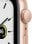 Apple Watch SE 2021 GPS 44mm Aluminio Dorado con Correa Deportiva Beige