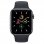 Apple Watch SE 2021 GPS 44mm Aluminio Cinzento Espacial com Bracelete Desportiva Preto