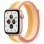 Apple Watch SE 2021 GPS + Cellular 44mm Aluminio Dorado con Correa Naranja/Blanco