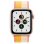 Apple Watch SE 2021 GPS + Cellular 44mm Aluminio Dorado con Correa Naranja/Blanco