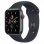 Apple Watch SE 2021 GPS + Cellular 44mm Aluminio Gris Espacial con Correa Deportiva Negra