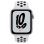 Apple Watch SE Nike 2021 GPS 44mm Aluminio Plata con Correa Deportiva Platino