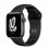 Apple Watch SE Nike 2021 GPS + Cellular 40mm Aluminio Cinzento Espacial com Bracelete Desportiva Antracite