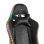 Mc Haus RGB-LEDsplay Silla Gaming Negra