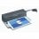 GBC MC10 450 Blätter Schwarz, Silber