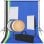 vidaXL Kit Studio Photo 2 projecteurs + 5 arrière-plans + accessoires