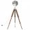 vidaXL Lampadaire avec trépied Bois de manguier massif 165 cm