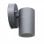 VidaXL Pack de 2 Spots Muraux Extérieurs Downlight GU10 Inox
