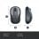 Logitech Wireless Mouse USB Rojo