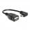 Nanocable Cable OTG USB 2.0 MiniUSB Acodado Negro