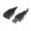 Cable USB 3.0 Alargador Macho/Hembra 1m Negro