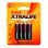 Kodak Xtralife Confezione da 4 batterie alcaline AAA LR03