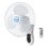 Ventoinha de Parede Orbegozo WF 0242 40W 40cm 3 Velocidades Cabeça Oscilante Comando Temporizador