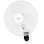 Ventoinha de Parede Orbegozo WF 0242 40W 40cm 3 Velocidades Cabeça Oscilante Comando Temporizador