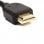 Cable Extensor HDMI Macho/Hembra 10cm Negro