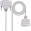 Nanocable Cable Paralelo DB25 a CN36 Macho/Macho 3m Beige