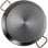 Garcima Paellera Valenciana Acero Pulido 40cm Plata