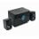 Ewent Colunas Gaming 2.1 com Bluetooth/Rádio FM/Leitor Multimédia USB/AUX/SD