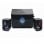Ewent Colunas Gaming 2.1 com Bluetooth/Rádio FM/Leitor Multimédia USB/AUX/SD