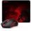 Souris de jeu sans fil Redragon M601WL-BA 2400 DPI + tapis