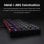 Redragon Rainbow Kumara K552 Teclado Mecánico Gaming TKL Switch Red