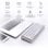Redragon Draconic K530 Teclado Mecánico Gaming TKL RGB Switch Brown Layout USA Blanco